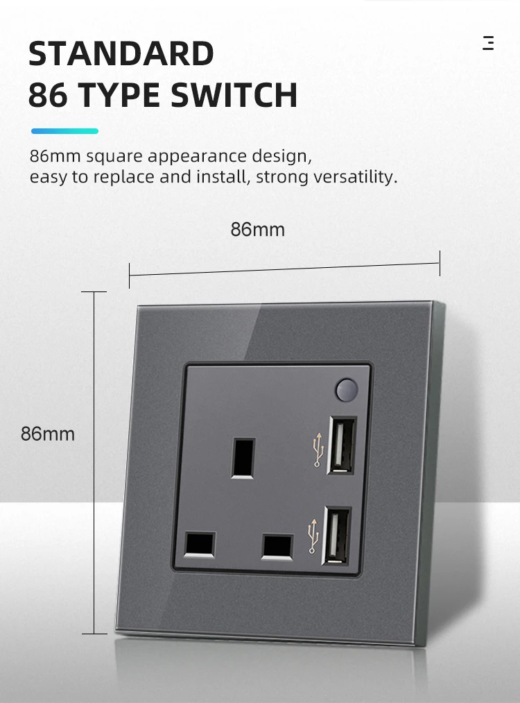 de interruptor de parede com dc 5v