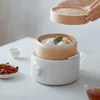220V Bamboo Steamer Fish Rice Vegetable Snack Basket  Home Appliance Rice Noodle Roll Steamer Electric Steamer 3