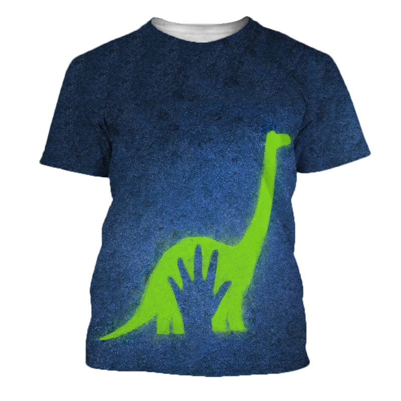 Jurassic World T-Shirt New 2022 Dinosaur Girls Jurassic World Dinosaur Clothes Boys Fashion Children's Cartoon Dinosaur Clothing top T-Shirts T-Shirts