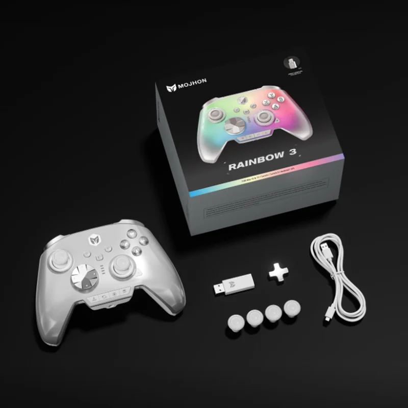 BIGBIGWON Rainbow3 Wireless Bluetooth Game Controllers With