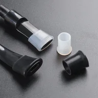 20pcs Food Grade Silicone Pipe Bits Durable Rubber Protective Mouthpiece Tip Bit Tobacco Pipe Tool Accessories 2