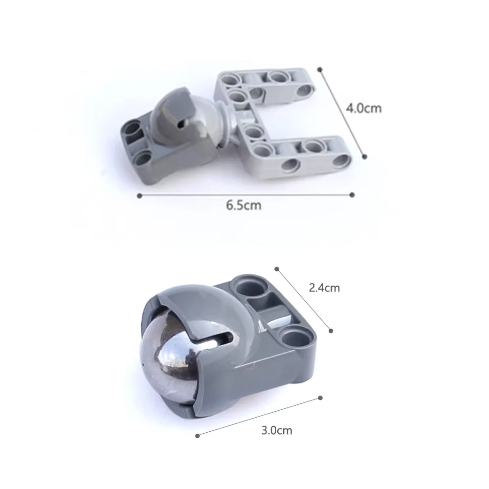 MOC – Rueda Universal 92911 Bb607, Bola De Acero Inoxidable Compatible Con Robot EV3 6023956 4610380 99948 Bloques De Construccion Piezas Tecnicas