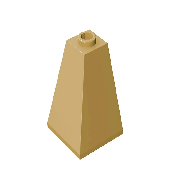 

10pcs Compatible MOC Brick Parts 3685 Slope 75° 2 x 2 x 3 Double Convex Building Block Particle DIY Kid Puzzle Brain Toy Gift