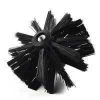 100mm /150mmChimney Brush Rotary Chimney Brush Nylon Dryer Vent Cleaning Brush Chimney Dust Remover Household Cleaning Tools 2