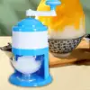 Manual Ice Crusher Portable Mini Hand Shaved Ice Machine Crushed Ice Maker with Ice Cube Tray for Kitchen Restaurants Bars Cafe 3