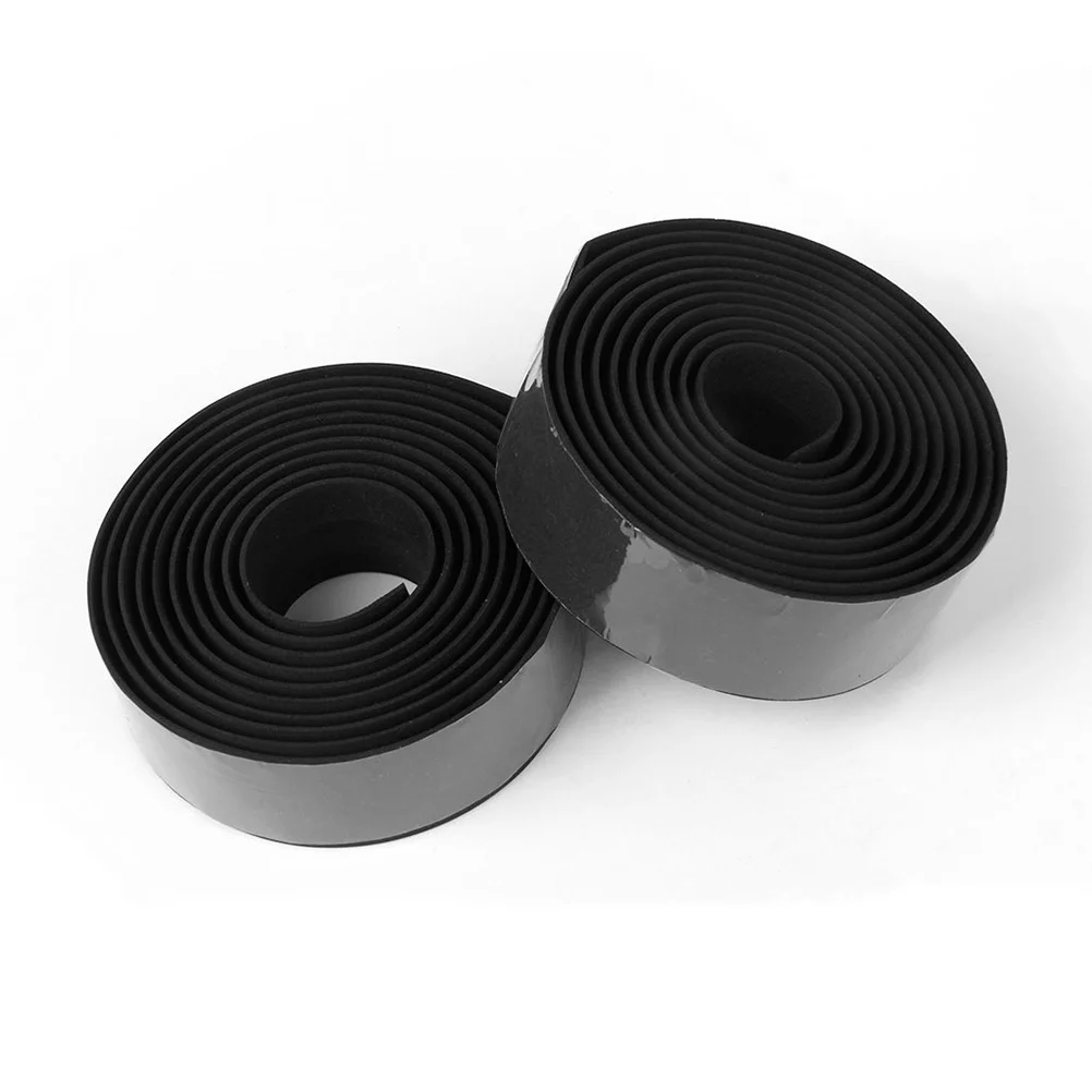 

2pcs Road Bike Handlebar Tape Bar with Bar Connector (Black)