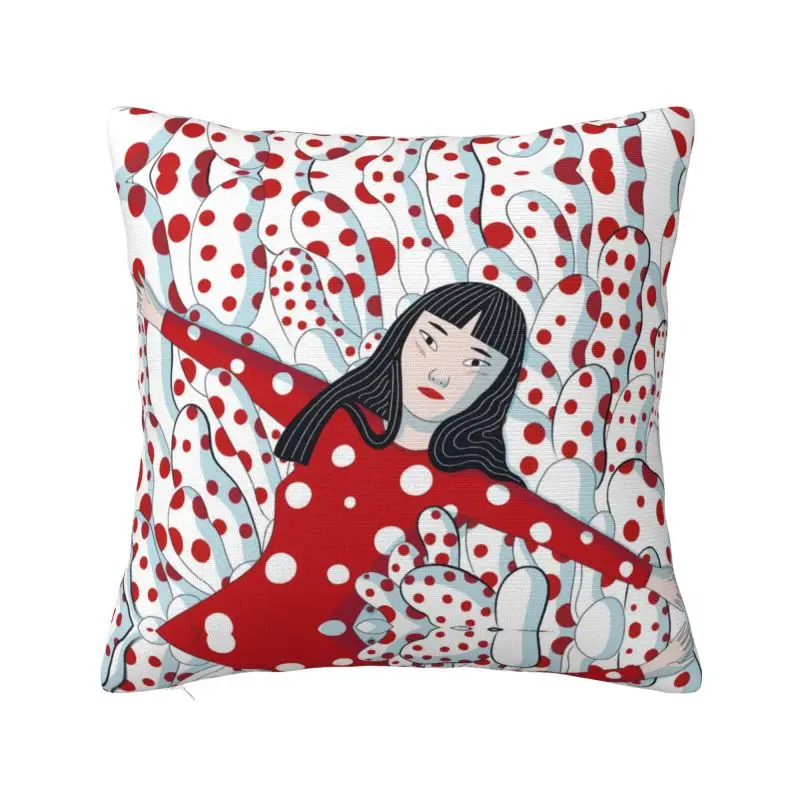 

Скандинавская мягкая подушка Yayoi Kusama с абстрактным оформлением для гостиной