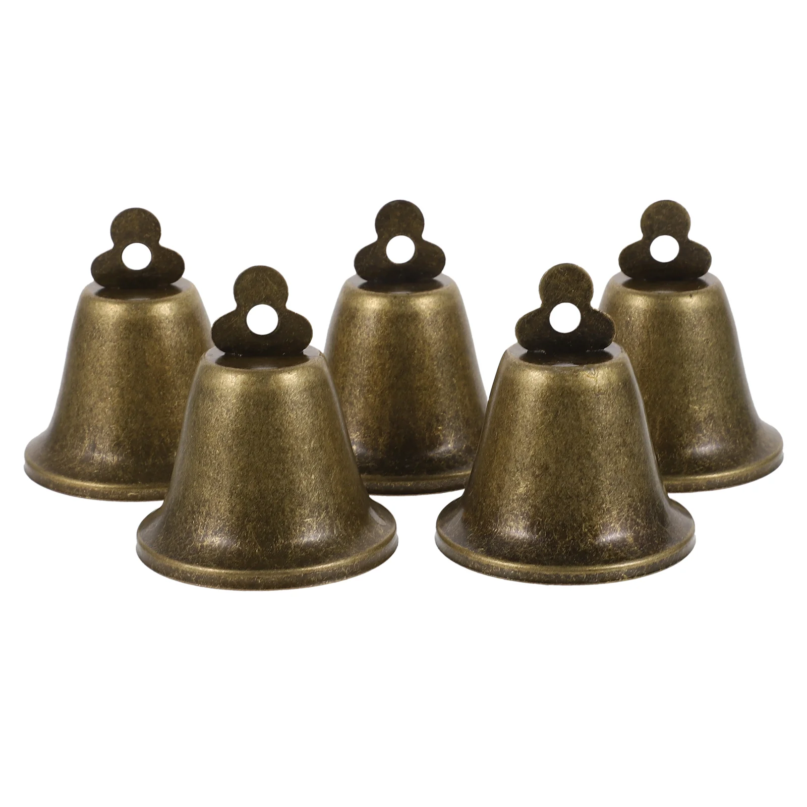 

Livestock Hanging Bells Vintage Design Iron Cattle Bells Sheep Bells Pet Collar Ornaments Farming Accessories (Bronze)