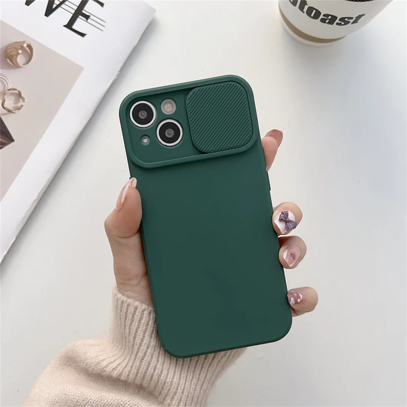 ตัวเลือกสินค้า เคสซิลิโคนนิ่มสีสดใส ป้องกันเลนส์กล้อง