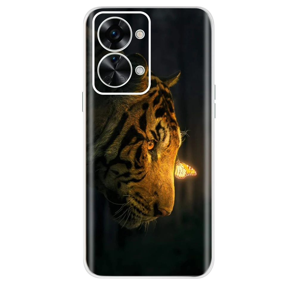 Stylish Painted Soft Silicone Clear TPU Phone Case Cover with Bumper Protection