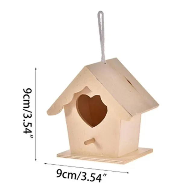 ตัวเลือกสินค้า บ้านนกตกแต่งสวน DIY งานฝีมือสร้างสรรค์