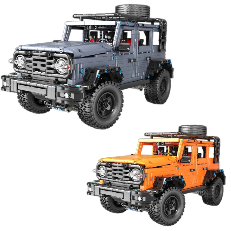 

High-Tech T5015 2860Pcs Tank 388 Off-road SUV Cars Model 1:10 Building Blocks Bricks Children Toys Boys Girls Christmas Gifts