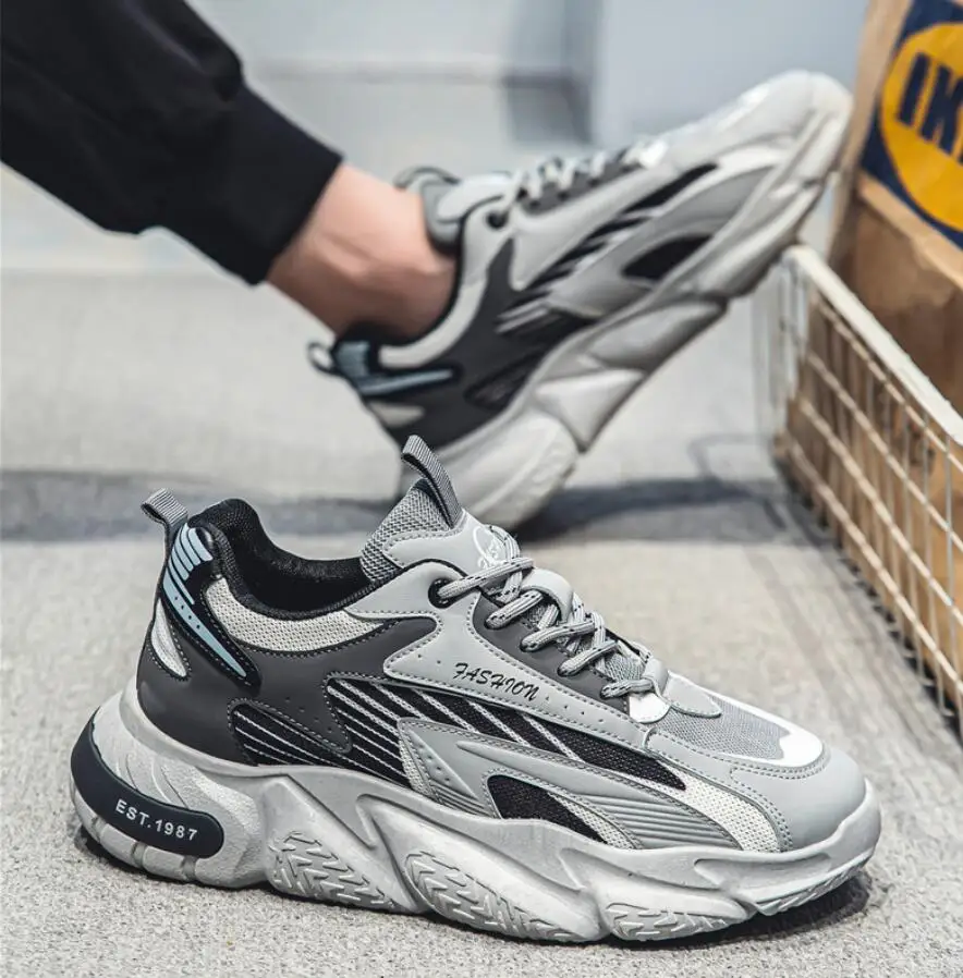 

Men Casual Sneaker Fashion Breathable Running Shoes Mesh Male Jogging Platform Walking Shoes For Men Trainers Zapatillas Hombre