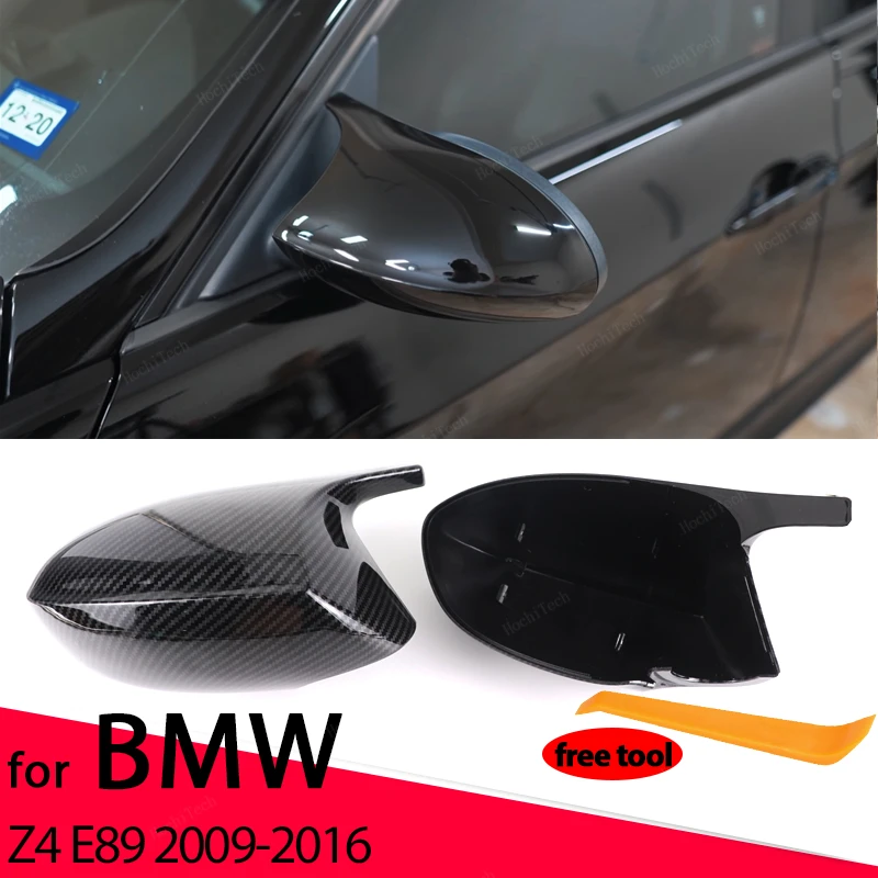 Carbon Fiber Rearview Mirror Cap Wing Side Mirror Cover sDrive28i