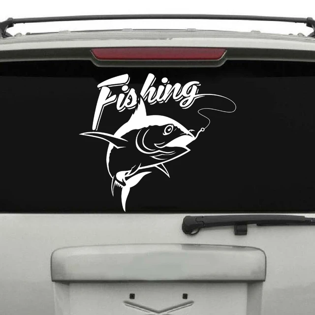 Hot Sale Go Fishing Car Stickers And Decals Fish Sticker For Car Decoration  Motorcycle Body Cool Decal Covers Auto Animal - Car Stickers - AliExpress