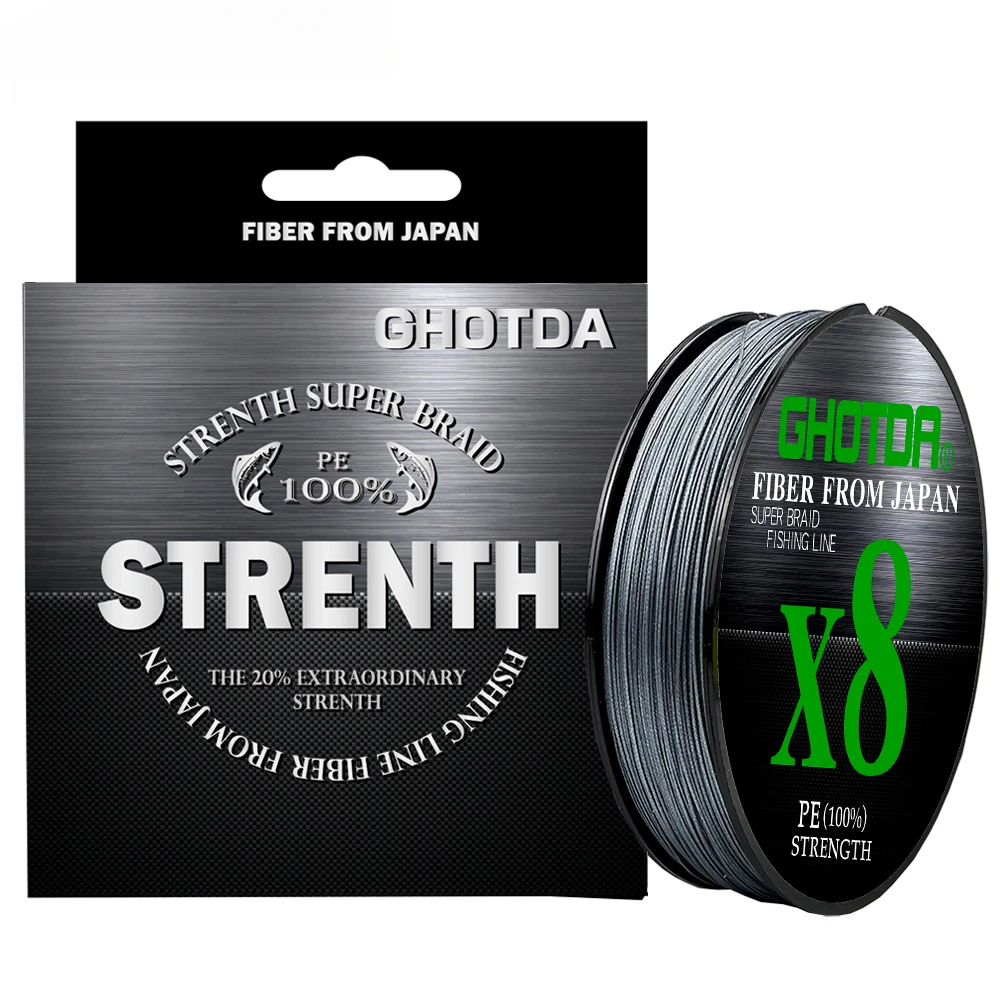100M Braid PE Fishing Line 8 Strand 12 Strands 0.6#/0.8#/1.0# Far Casting Distance Super Strong  13LB 18LB 25LB 30LB 50LB 92LB 4