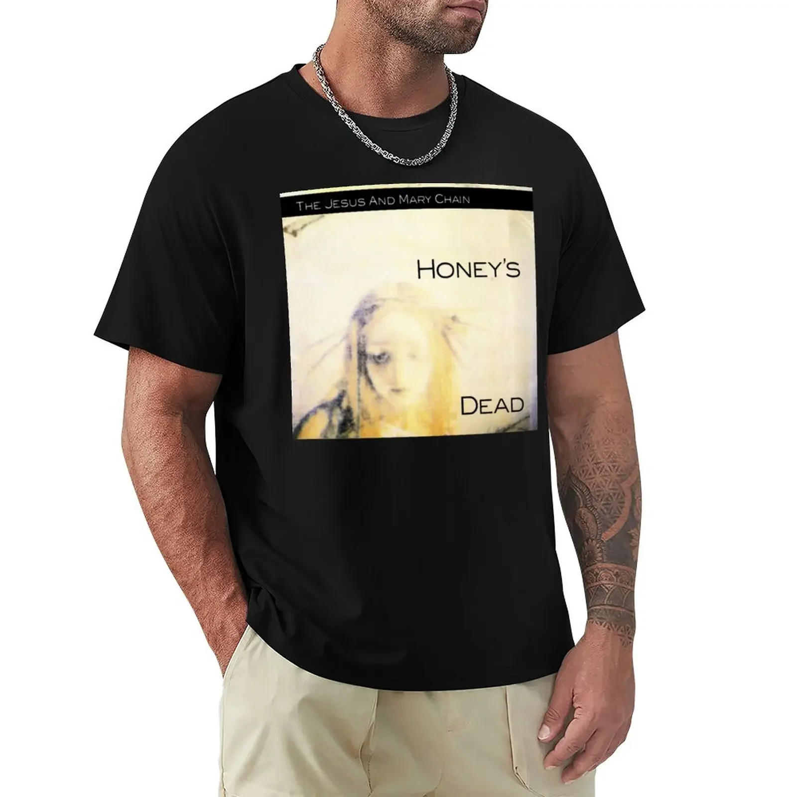 The Jesus And Mary Chain - Honeys Dead T-Shirt Animal Prinfor Boys Boys Boys Whites T-Shirt Uomo