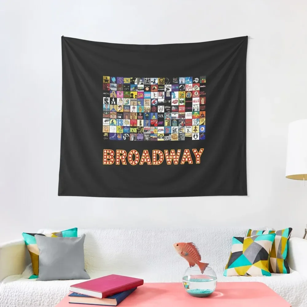 

Broadway Musical Theatre Logos - Hand Drawn Tapestry Outdoor Decoration Wallpapers Home Decor Bedroom Decoration Tapestry