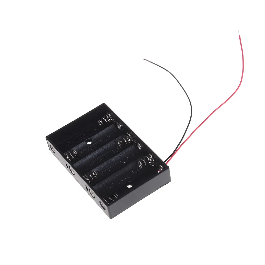 

Пластиковый держатель для батарей AA 6X1,5 В, 1 шт., стандартная фотография