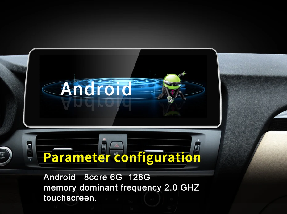 Factory Price ID8 12.3" Android11 Car Multimedia For BMW X3 F25 X4 F26 Car Video