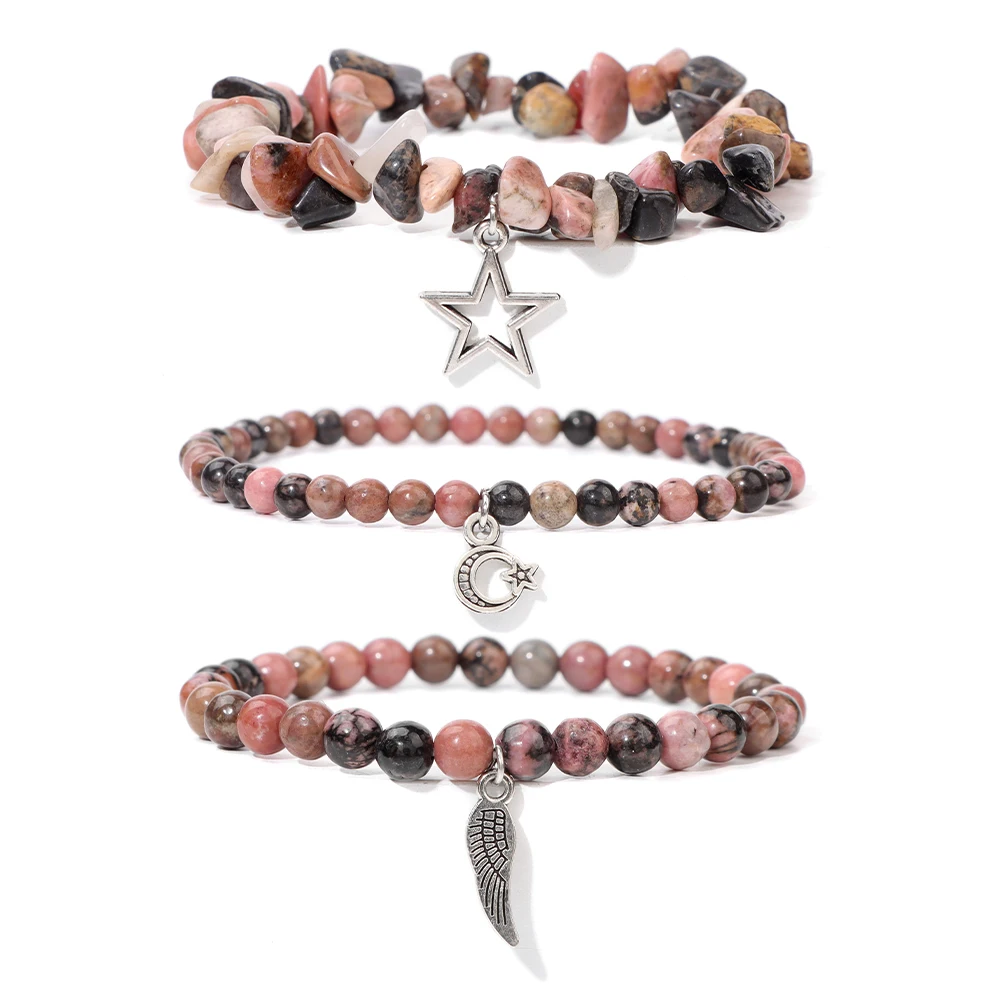 Amethyst Body-Purifying Healing Bracelets Set - Natural Stone Slimming Jewelry