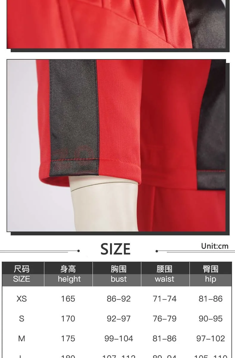 Ms Michael Jackson Costume coat premium overcoat red leather coat MTV pants collection outwear party cosplay instinct costume
