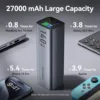Vention Power Bank 27000mAh Powerbank 140W Super Fast Charging Portable Charger Spare External Battery for Laptop Xiaomi Macbook 3