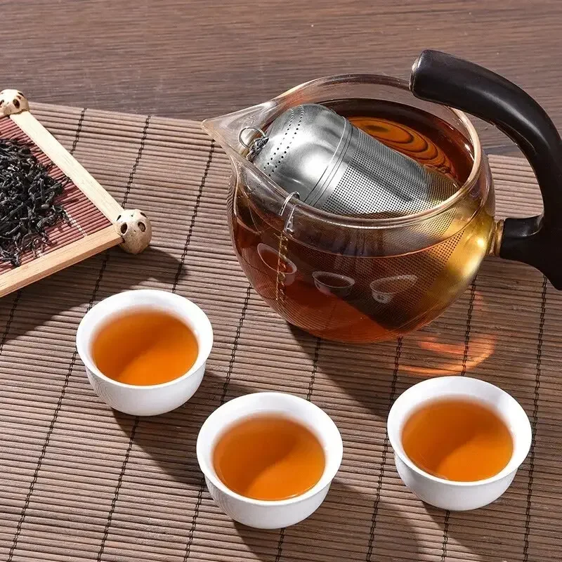 Tea Strainer Stainless Steel Tea Infuser Leaves Spice Seasoning Ball Strainer Teapot Fine Coffee Filter Teaware Kitchen Tools