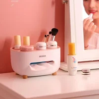 Remote Control Storage Tissue Box Multifunctional Napkin Holder Makeup Storage Box Organizer Living Room Home Decoration 1