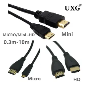  Rankie Cable micro HDMI a HDMI, compatible con Ethernet, 3D,  retorno de audio, 6 pies : Electrónica