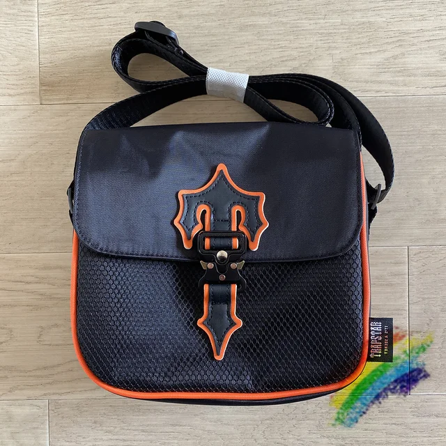 Black Orange Trapstar London Messenger Bag 1