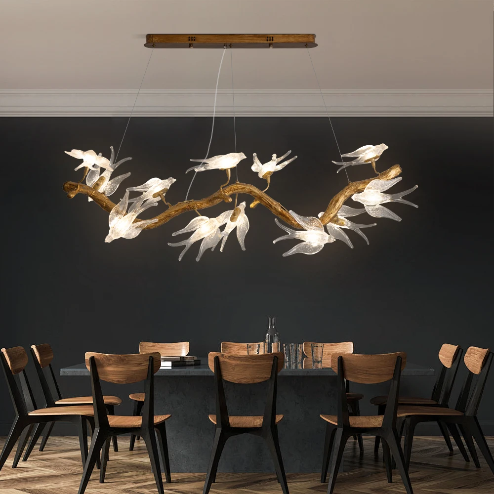 Bird Crystal Ceiling Chandelier 4