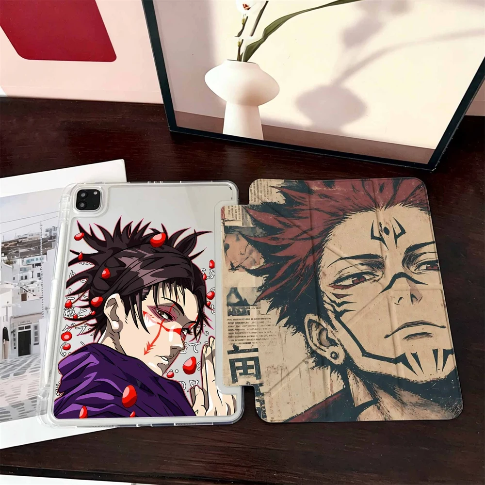 Satoru Gojo Anime Protective Tablet Case with Pen Slot