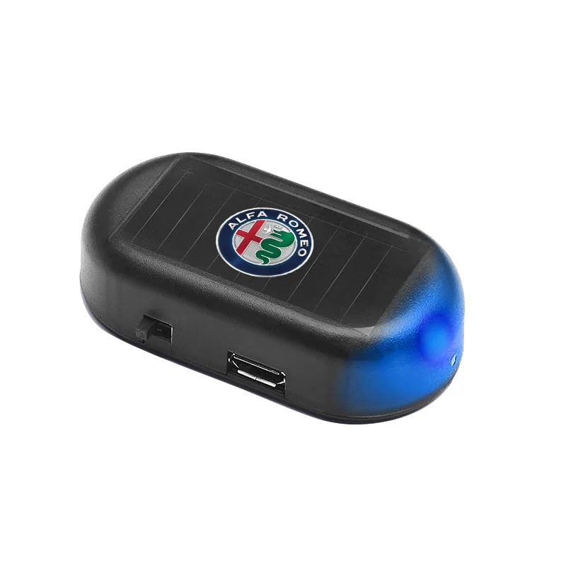 Alfa Romeo Anti-Diefstal LED Alarm - Zonne-energie laadpaneel