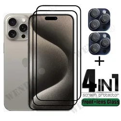 Enhanced 4 - in - 1 Screen and Lens Protector - 2 Glass and 2 Lens (iPhone 17 Air)