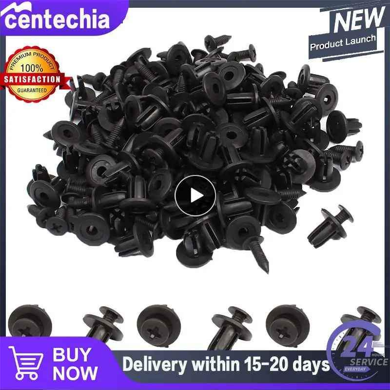 

6mm Car Fastener Rivet Clips Retainer Fender Liner Bumper Door Panel Fastener Clip for Honda Car Accessories