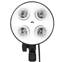 Selens 50x70CM Lighting Four Lamp Softbox Kit With E27 Base 2M Stand Holder Soft Box Camera For Photography Photo Studio Video - Image 4