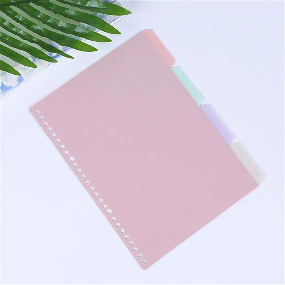 Multifunctional Loose-Leaf Notebook with Divider Pages