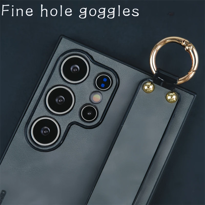 Luxurious Leather Sheepskin Wrist Phone Case