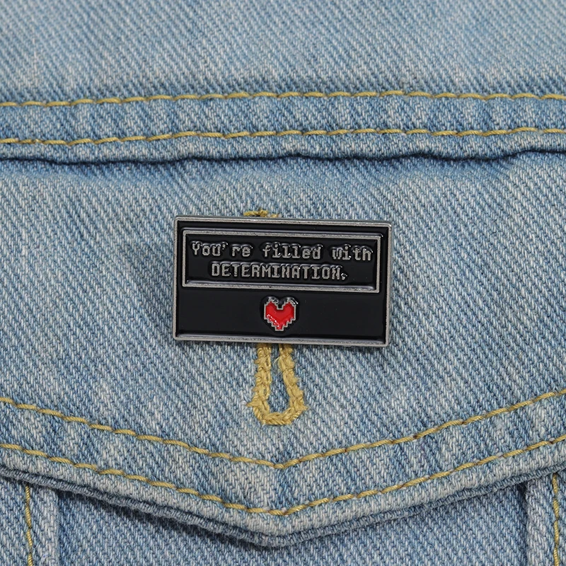 Sans Undertale Emaille Pins Benutzerdefinierte Spiel Broschen Revers Abzeichen Cartoon Schmuck Geschenk für Kinder Freunde – Detail 7