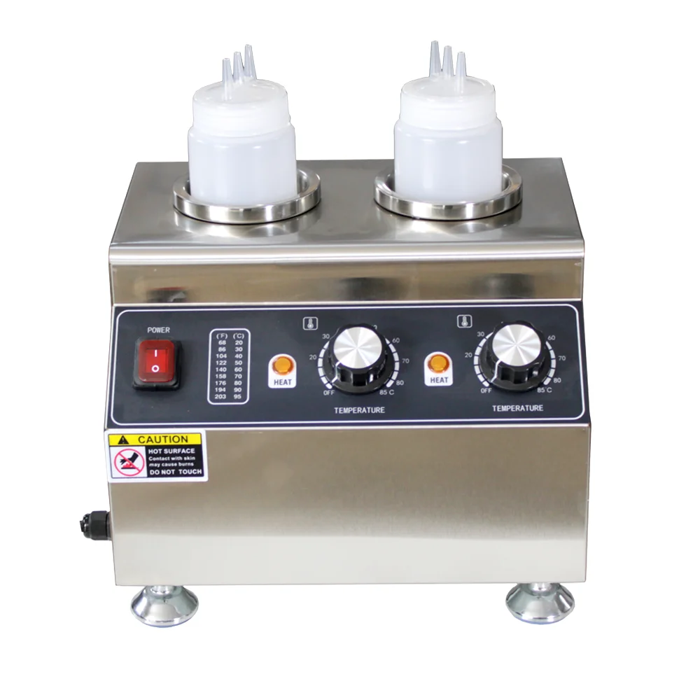 Sauce Warmer Commercial Chocolate Warming Machine Stainless Steel Electric  Soy Jam Heater Filling Machine 1/2/3 Bottles 110V220V - AliExpress