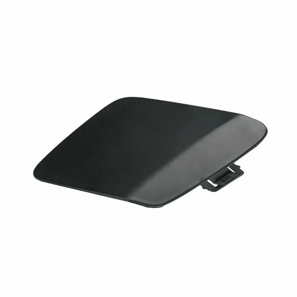 Bumper Tow Hook Cover 2pcs Left & Right Side Front Bumper Tow Hook Eye Cover Plastic Black Fit For Toyota Prius