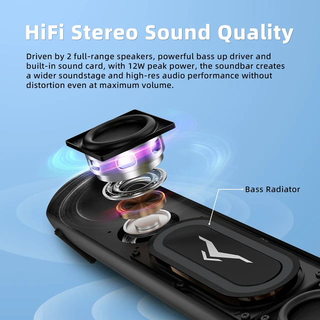 Alto-Falantes Computadorizados StageSound: Qualidade de Áudio Superior, Conectividade Versátil