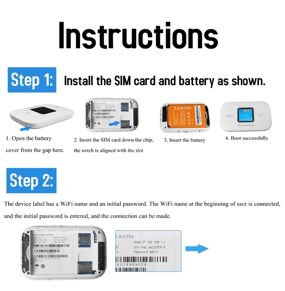 wifi booster and signal amplifier Benton 4G Lte Di Động Router WIFI Mạng Sim Không Giới Hạn Không Dây WPS Dongle Mifi Tay Router Mở Khóa Kích 150mbps dual band wifi router