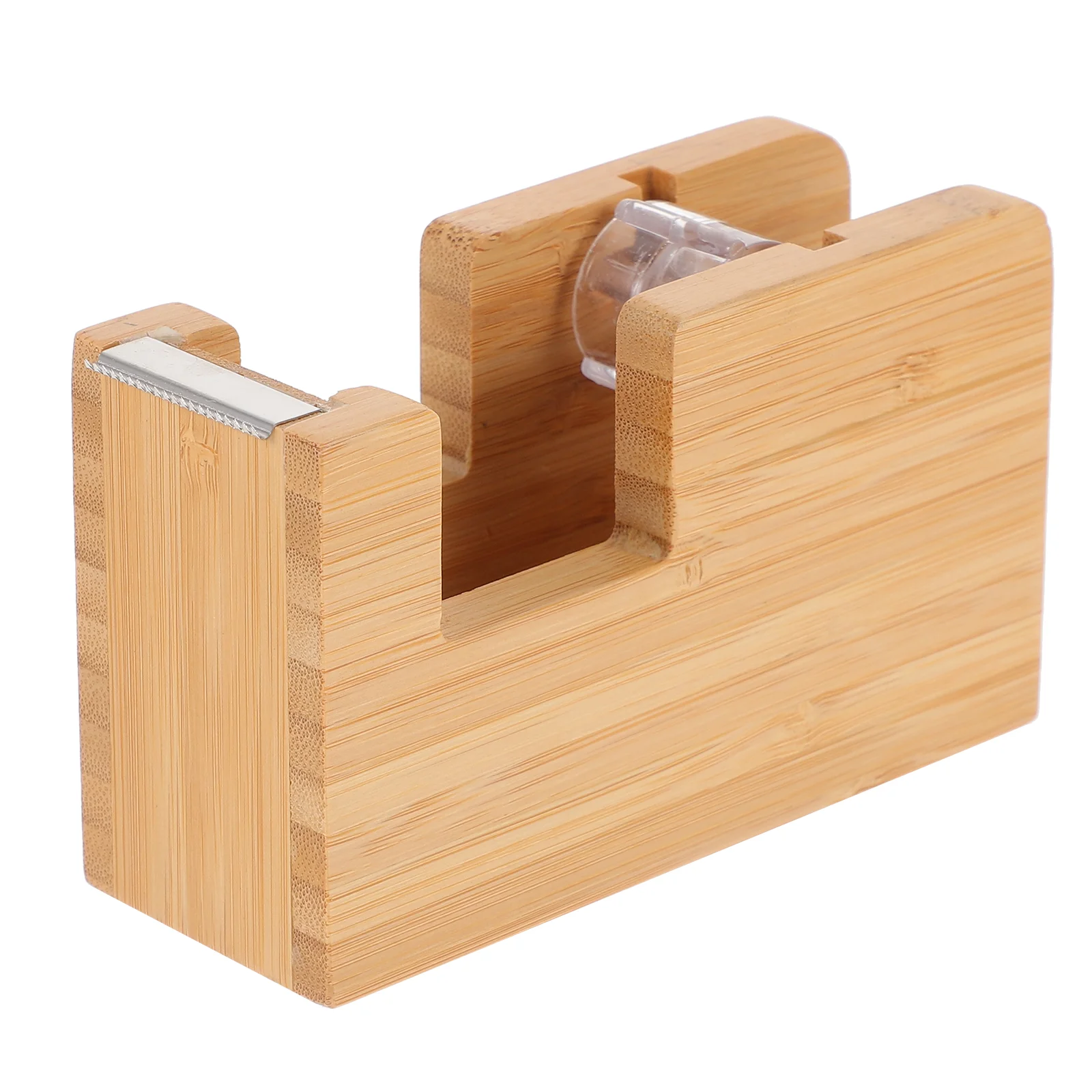 

Tape Holder Household Fun Dispenser Small Labels Cute Convenient Sticker Bamboo Abs Desk Washi Child Tag