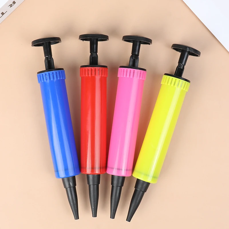 بالون مضخة بالون نافخة اليد دفع مضخة هواء حفل زفاف عيد ميلاد الديكور الاطفال - بالون اكسسوارات أدوات