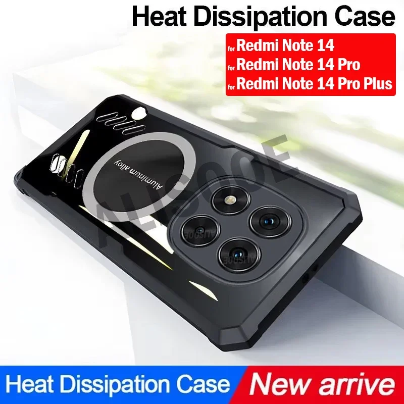 Transparent Heat Dissipation Case with HD Clear Protection