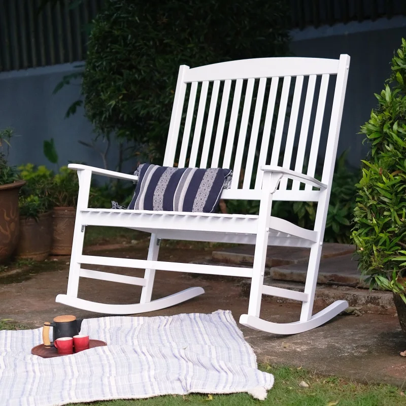 

Mainstays Deluxe Double Rocker, White