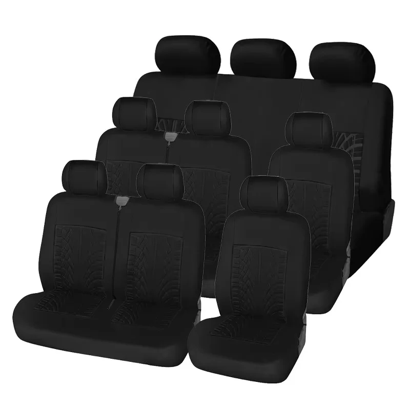 Universelle Sitzbezüge, hochwertige Bezüge für den Autoinnenraum, geeignet für Auto-Schmuck (VII Bus 9 P2)