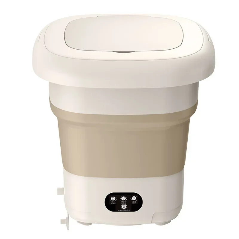 غسالة محمولة قابلة للطي بسعة كبيرة مع مجفف دوار لل...